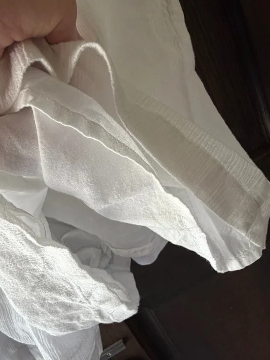 Abound White High-Waist Lightweight Summer Shorts - Picture 6 of 6